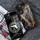 Coque de téléphone Glock Handgun pour iPhone verre conception fantastique iPhone 15 Pro 14 13