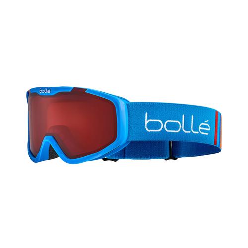Bollé ROCKET Unisex-Skibrille Vollrand Monoscheibe Kunststoff-Gestell, blau