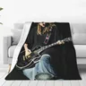 Tom Kaulitz coperte di flanella qualità Super Soft Songwriter chitarra coperta da tiro autunno