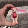 Disney Winnie the Pooth & Piggy Bär Ziegel 100% 7cm Kawaii Anime Action figuren Weihnachts geschenke