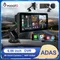 Podofo adas dvr 4k dash cam monitor carplay android auto android cast tragbarer smart player 4k