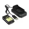 OSTENT USB Ladegerät Dock Station + Akku für Microsoft Xbox 360 Wireless Controller Gamepads