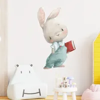 Cartoon Kaninchen Wanda uf kleber für Kinderzimmer Baby zimmer Wandt attoos Kinderzimmer