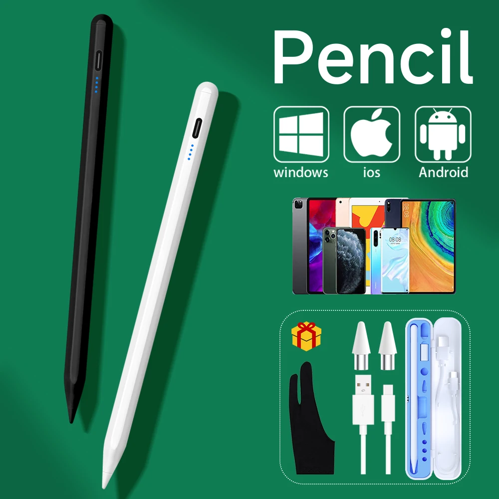 Universal Stylus Stift Für Android IOS Windows Tablet Handy Stylus Für Apple Bleistift 2 Für Samsung Huawei Xiaomi Tablet Stift Image