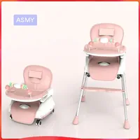 Klappbarer Kinder hochstuhl Kinder stuhl Esszimmer hochstuhl für Kinder die Baby tisch und Stuhl