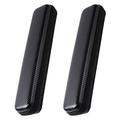 2 Pcs Curling Iron Storage Bag Hair Tool Portable Steam for Clothes Dryer Travel Case Straightener Carrying