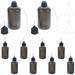 10 Pcs Needle Tip Plastic Bottle Hair Oil Dispenser Small Glue Applicator for Compact