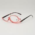 Reading Glasses Makeup Reader Magnifying Rotatable Flip Cosmetic Glasses 1.0~4.0