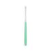 Farfi Pet Toothbrush Comfortable Grip Small Soft Bristles Effective Gentle Gum Care Lightweight Pet Cat Dog Oral Cleaning Tool for Daily Life (Green)