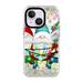 Waldeal Case for iPhone 14 Case & for iPhone 13 Case Christmas Gnomes Phone Case Anti-Scratch Hard Back Built-in TPU Bumper Shockproof Protective Clear Phone Cover for iPhone 13/14 Case