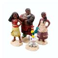 Disney Toys | Disney Moana 4pc Figure Set | Color: Red | Size: 4pc