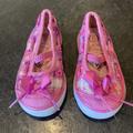 Disney Shoes | Girls Baby Disney Princess Pink Sequin Mary Jane Loafer Shoes Size 5 | Color: Pink | Size: 5bb