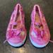 Disney Shoes | Girls Baby Disney Princess Pink Sequin Mary Jane Loafer Shoes Size 5 | Color: Pink | Size: 5bb