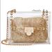 Urban Outfitters Bags | Crossbody Purse With Gold Hardware New | Color: Gold/Tan | Size: Os