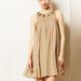 Anthropologie Dresses | Moulinette Soeurs For Anthropologie Sonora Dress Beaded Chiffon Cocktail | Color: Tan | Size: 4