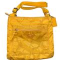 Coach Bags | Coach Getaway Citrine Signature Nylon Crossbody Bag | Color: Yellow | Size: Os