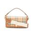 Burberry Bags | Burberry Briar Made In Italy Leather Signature Check Shoulder Bag With Strap | Color: Gold | Size: Various