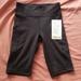 Lululemon Athletica Shorts | Lululemon Black Invigorate 10" Biker Shorts | Color: Black | Size: 4