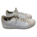 Adidas Shoes | Adidas Womens Advantage Sneakers Shoes White Aw4323 Leather Lace Up Low Top 8.5 | Color: White | Size: 8.5