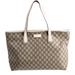 Gucci Bags | Gucci Gg Supreme Medium Shopping Tote | Color: Gray/Tan | Size: Os