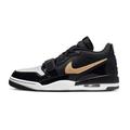 NIKE Air Jordan Legacy 312 Men's Trainers Sneakers (Black/White/Metallic Gold, UK Footwear Size System, Adult, Men, Numeric, Medium, 8)