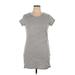 Splendid Casual Dress - Shift: Gray Marled Dresses - Women's Size X-Large