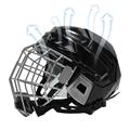 Mens Hockey Helmets | Street Hockey Goalie Helmets With Hockey Face Shield,Ice Hockey Helmets Combo With Cage, Breathable Protective Sturdy Hockey Gear For Ice Hockey Holdes