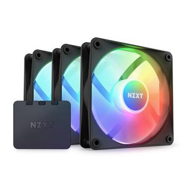 NZXT F120 RGB Core Fan 3-Pack with RGB Controller ...