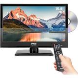 Pyle Home PLTLD16 15.6" Full HD LED TV with Antenna, 12V/24V Car Adapter & Built-in D PLTLD16