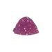 Lands' End Beanie Hat: Purple Print Accessories - Kids Girl's Size Small