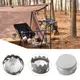 Outdoor Aluminium Alkohol Herd Titan Windschutz scheibe mit Brandschutz Brenner Set tragbare Camping