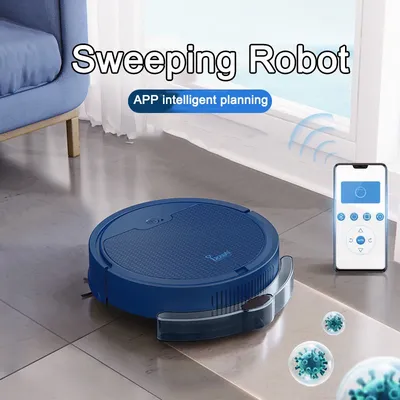 Bowai 3 in 1 Smart Kehr roboter Home Mini Kehrmaschine Kehren und staub saugen drahtlose Staubsauger Image
