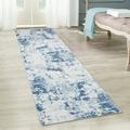 BEKAY 2*6ft Area Rug for Living Room Modern Abstract Area Rug Anti-Slip Backing Machine Washable Non-Shedding Rug