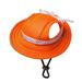 Princess Pet Cap Round Brim Dog Visor Hat Summer Outdoor Dog Breathable Sun Protection Cap Streetwear