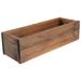 Wood Planter Box Rectangular Planter Decorative Rustic Wooden Box Garden Decor Restaurant Wedding Bouquets Table Centerpiece