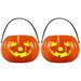 2pcs Solar Lantern Waterproof Outdoor Solar Light Pumpkin Hanging Ground Yard Light