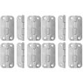 12 Pcs Hinges for Cabinets Mini Cooler Cooler Hinges Replacement Hinges for Ice Chests Cooler Replacement Parts