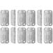 12 Pcs Hinges for Cabinets Mini Cooler Cooler Hinges Replacement Hinges for Ice Chests Cooler Replacement Parts