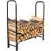 Open Box Alloy Steel Fujian Anxi Walden Crafts Co. Firewood Log Rack - BLACK