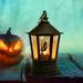 Night Light ZKCCNUK Halloween LED Candle Lights Battery Operated Hanging Retro Lantern Ornaments Porch Party Halloween Decoration LED Lights Lamp for Home Room Decor on Clearance