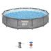 Bestway Steel Pro MAX 12 x 30 Above Ground Outdoor Swimming Pool Set