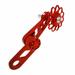 BESCYC Aluminium Alloy Cycling Single Speed Chain Folding Bike Stabilizer Tensioner red