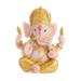 Statue Elephant Figurine God Hindu Ganesha Buddha Sculpture Lord Statues Ganesh Ornament Dashboard Car Figurines Decor