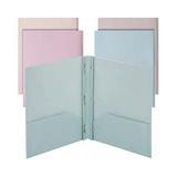 Mr. Pen- Plastic Folders with Pockets and Prong 5 Pack Muted Pastel Colors Pocket Folders Folders with Prongs File Folders with Fasteners 2 Pocket Folder Folder with Pockets Two Pocket Folder