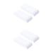 4 Pcs White Glives Fashion Design Drawer under Desk Storage Drawers Locker Organizer Student