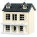 4 Pieces Villa Small House Christmas Decor Scene Layout Adornment Micro Villas Ornament Childrens Toys Landscape