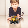 Jacenvly Educational Toys for KidsElectric Four-way Wireless Remote Control Vehicle Model Rc Off-road Vehicle With Lighting Excavator Engineering Vehicle Toy