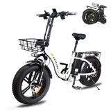 KETELES 20 Fat Tire Electric Bike for Adults 1000W Electric Bicycle Electric Mountain Bicycle Commuter Snow Bike Ebike E-bike with 48V 17.5AH Removable Battery