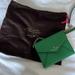 Kate Spade Bags | Kate Spade Green Envelope Bag (Broken Clasp) With Dust Bag | Color: Green | Size: Os