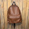 Coach Bags | Coach Brown Leather Backpack | Color: Brown | Size: Os